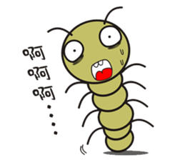 worm 3 sticker #7398054