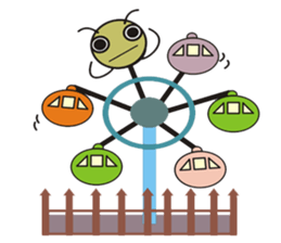 worm 3 sticker #7398066