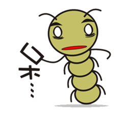 worm 3 sticker #7398067