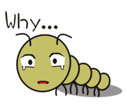 worm 3 sticker #7398072