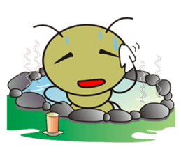 worm 3 sticker #7398073