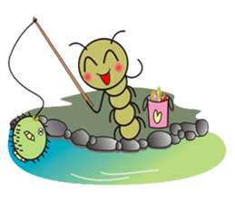 worm 3 sticker #7398077