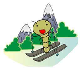 worm 3 sticker #7398083