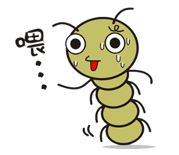 worm 3 sticker #7398085