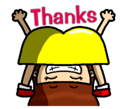 Hot-blooded girl sticker #7398445