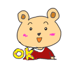 Emotion of Bear sticker #7398622