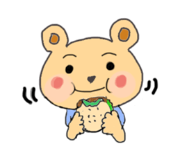 Emotion of Bear sticker #7398640