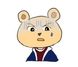 Emotion of Bear sticker #7398644