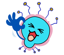 Amoeba _ Yakin sticker #7399241