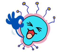 Amoeba _ Yakin sticker #7399241