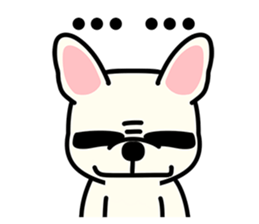 Cute French Bulldog 1 sticker #7399294