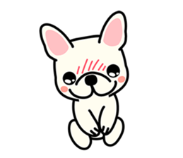 Cute French Bulldog 1 sticker #7399295
