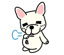 Cute French Bulldog 1 sticker #7399302