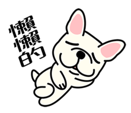 Cute French Bulldog 1 sticker #7399307