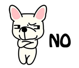 Cute French Bulldog 1 sticker #7399314