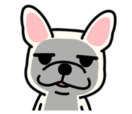 Cute French Bulldog 1 sticker #7399316