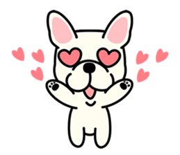 Cute French Bulldog 1 sticker #7399320