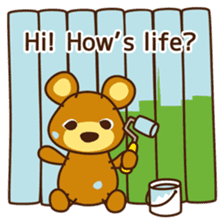 Charlie Koeman Bear 2 (English version) sticker #7399426