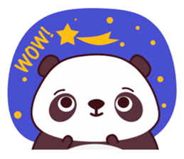 Malwynn the Panda Bear Cute Summer Fun sticker #7399670