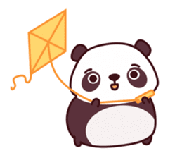 Malwynn the Panda Bear Cute Summer Fun sticker #7399676