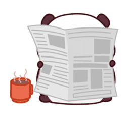 Malwynn the Panda Bear Cute Summer Fun sticker #7399684