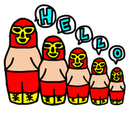 Lucha Libre ALL OVER THE WORLD sticker #7399977