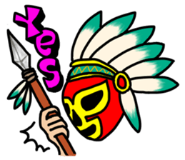 Lucha Libre ALL OVER THE WORLD sticker #7399986