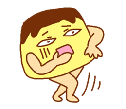 Affair pudding man sticker #7399933
