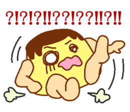 Affair pudding man sticker #7399947