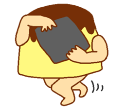 Affair pudding man sticker #7399968