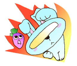 Rabbit universe sticker #7400098