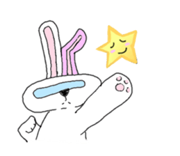 Rabbit universe sticker #7400100