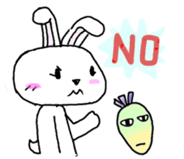 Rabbit universe sticker #7400109