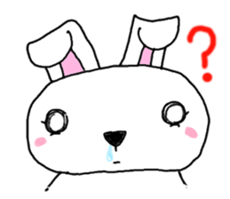 Rabbit universe sticker #7400115