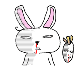 Rabbit universe sticker #7400121