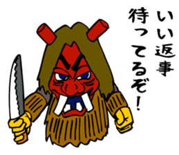 Namahage boy ! sticker #7400374