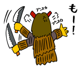 Namahage boy ! sticker #7400389