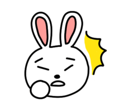 Kkyu Rabbit sticker #7400852