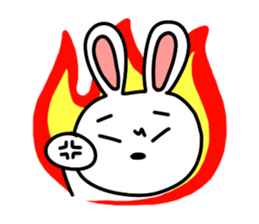 Kkyu Rabbit sticker #7400854