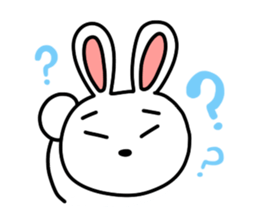 Kkyu Rabbit sticker #7400856