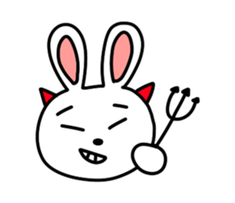 Kkyu Rabbit sticker #7400858