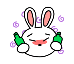 Kkyu Rabbit sticker #7400861