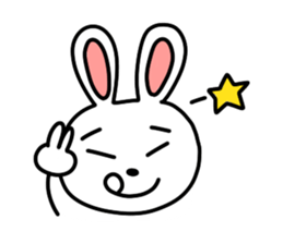 Kkyu Rabbit sticker #7400864