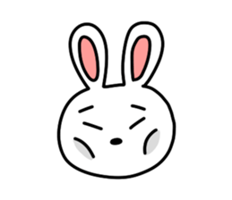 Kkyu Rabbit sticker #7400866