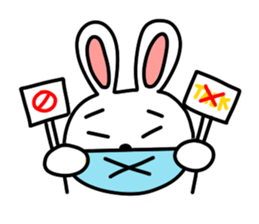 Kkyu Rabbit sticker #7400869