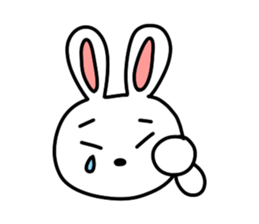 Kkyu Rabbit sticker #7400873