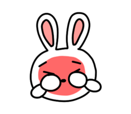 Kkyu Rabbit sticker #7400874