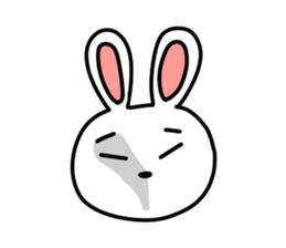 Kkyu Rabbit sticker #7400876