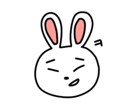 Kkyu Rabbit sticker #7400879