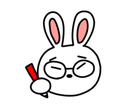 Kkyu Rabbit sticker #7400882